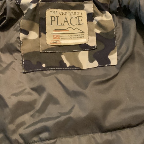 The children's place camo coat - Picture 2 of 8
